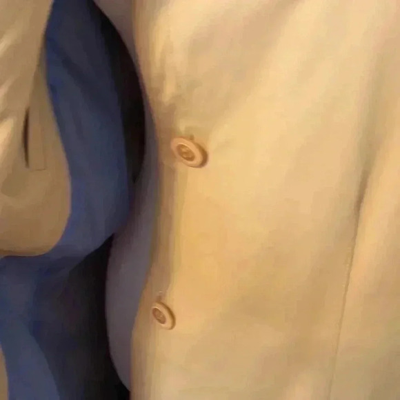 Barney’s New York tan rain coat.  Button and snap close. - Picture 5 of 11